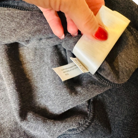 Polo Ralph Lauren Men's Charcoal Heather Herringbone 1/4 Pullover Sweater XL - Picture 10 of 14